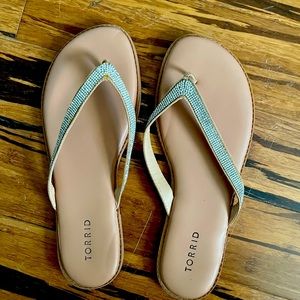 Torrid Rhinestone Sandals